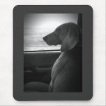Weimaraner - Reitschrotflinte Mousepad