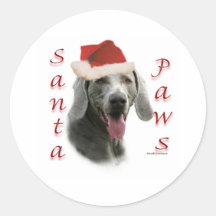 Weimaraner Sankt Tatzen Sticker