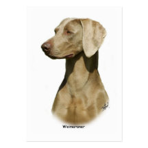 Weimaraner Visitenkarten Vorlagen