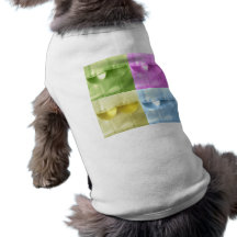 WEIN-GLAS-PAAR-PASTELLcollagen-DRUCK Hund Shirts