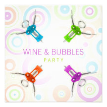 Wein-Party Einladung