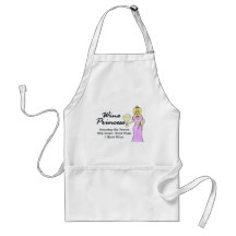Wein-Prinzessin Apron Schürzen