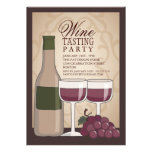 Wein-Probieren-Party Einladung