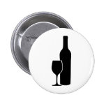 Wein - Rebeikone Anstecknadel