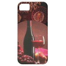 Wein und Feuerwerke iPhone 5 Etui