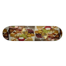 Wein- und Käse-Party Individuelles Skateboard
