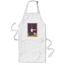 Wein-und Trauben-Kunst-Geschenke Schürze