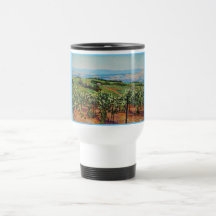 Weinberg-Reise-Becher Kaffee Tasse