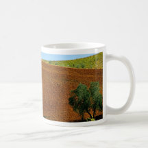 Weinberge nähern sich Montilla, Andalusien, Spanie Kaffeetassen