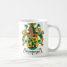 Weinberger-Familienwappen Tee Haferl