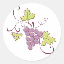 Weinstock-Aufkleber