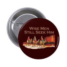 Weise Männer suchen ihn noch, Weihnachten Anstecknadel