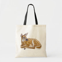Weiß angebundene Rotwild-Kitz-Tasche