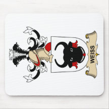 Weiss Family Crest Mousepad