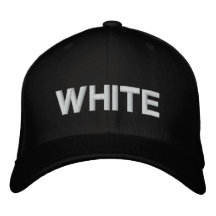 Weiß ist mein zweiter Vorname Baseballkappe