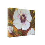 Weiße Hibiskus-Galerie-Verpackungs-Leinwand-Drucke Leinwanddrucke