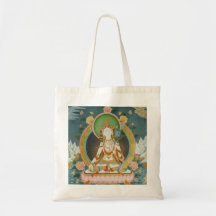Weiße Tara-Tasche