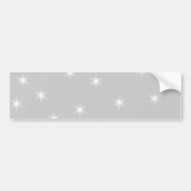 Weiße und hellgraue Sternchen-Vereinbarung Autosticker