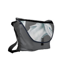 Weißer Drache-Rucksack Kurier Taschen