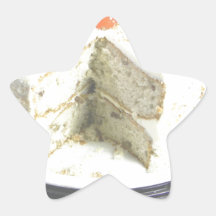 Weißer Kuchen Aufkleber