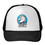 Weißer Ritter-Logo-Himmel-Blau Retrokultkappe
