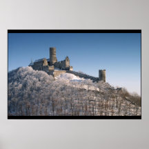 Weißes Eis-Bollwerk Plakatdrucke