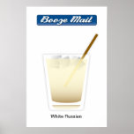 Weißes russisches Plakat