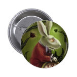 Weißes Vampirs-Kaninchen Buttons
