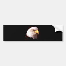 Weißkopfseeadler-Amerikaner Eagle Auto Sticker
