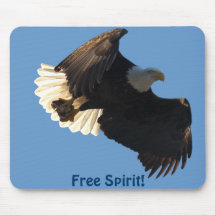 Weißkopfseeadler-Flug-Sammlung II Mousepads
