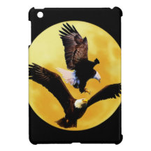 Weißkopfseeadler und Vollmond