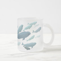 Weißwal-Wal-Kunst-Becher Marinelife Kaffeetasse