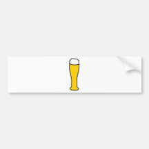 Weizenbier octoberfest autoaufkleber