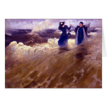 Welche Freiheit! durch Ilya Repin Grußkarte