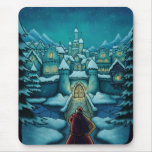 welcome santa holiday mouse pads