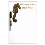 Welcome to Our Beach House SeaHorse memoboards