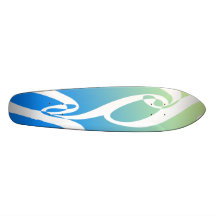 Wellen Personalisiertes Skateboard