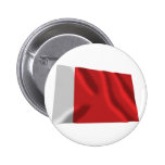 Wellenartig bewegende Flagge Dubais Anstecknadelbutton