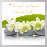 Wellness-Center-Behandlungs-Plakat