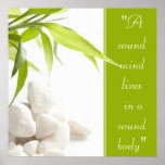Wellness-Center-Behandlungs-Plakat