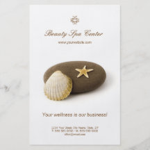 Wellness-Center-Schönheits-Salon-Flyer