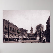 Wellston Ohio Ohio Allee Plakatdruck