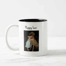 Welpe Luv Becher Tee Tasse