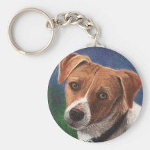Welpen-Gesicht Keychain Schlüsselband