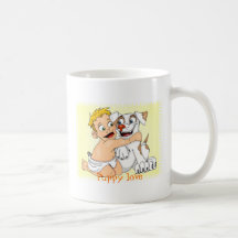 Welpen-Liebe Kaffeehaferl