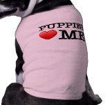 Welpen-Lieben ich Hund T Shirts