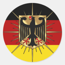Welt Deutschlands Fussball Deutschland verficht Ge Runder Aufkleber