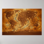 Welt Inversed Plakatdruck