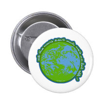 Welt ist zum Kotzen Anstecknadelbutton
