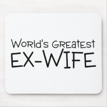 Weltbeste ex Ehefrau Mousepads